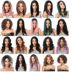 Heat Resistant Fiber Natural Looking Hair Replacement (No lace straight 20&quot;)