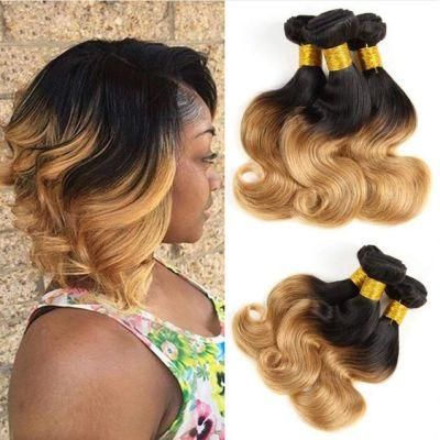 Body Wave Bundles 1b/27 and 1b/30 Blond Bundles Ombre Brazilian Hair Weave Bundles Bob Remy Human Hair Bundles Deal