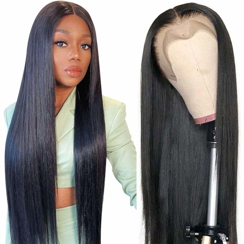 13X4 HD Transparent Lace Front Human Hair Wigs for Black Women 360 Lace Frontal Wigs Glueless 100% Virgin Full Lace Wig Vendors