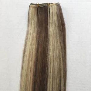 #P8/613 Silky Straight Hair Weft Cuticle Virgin Remy Human Hair Extensions