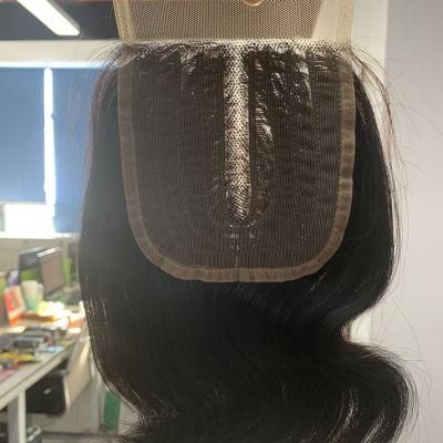 Wholesale Machine Made Lace Closure 4X4 Human Hair Extension