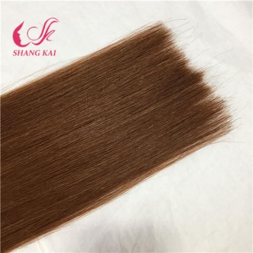 Factory Wholesale Remy 100% Human Virgin 6D Hair Extension