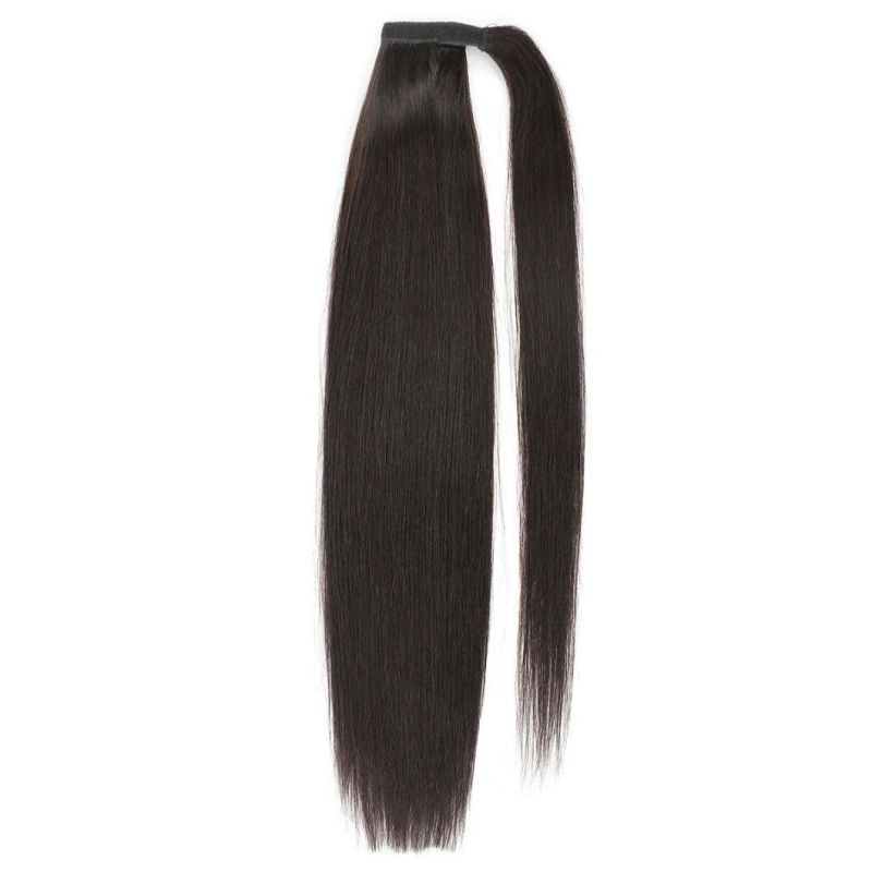 Top Quality Virgin Cuticle Aligned Human Hair Ponytail