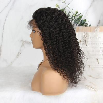 Deep Wave 99j HD Lace Front Pre Plucked Glueless Swiss Lace 99j Curly Wig Burgundy Red Color