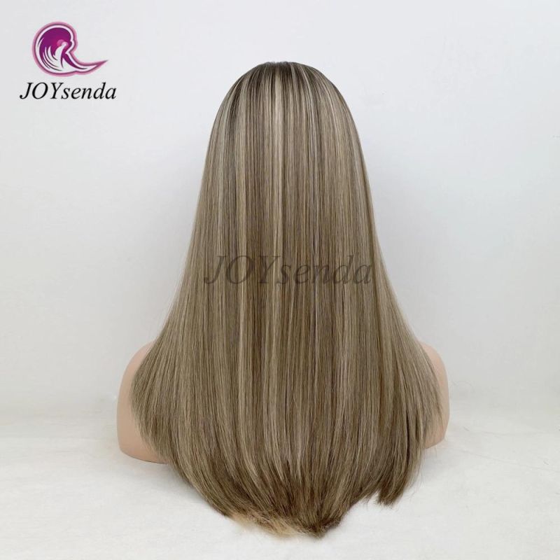 Blonde Color with Highlight 100% Virgin Jewish Wigs / Sheitel Wigs / Kosher Wigs Manufacturer in China