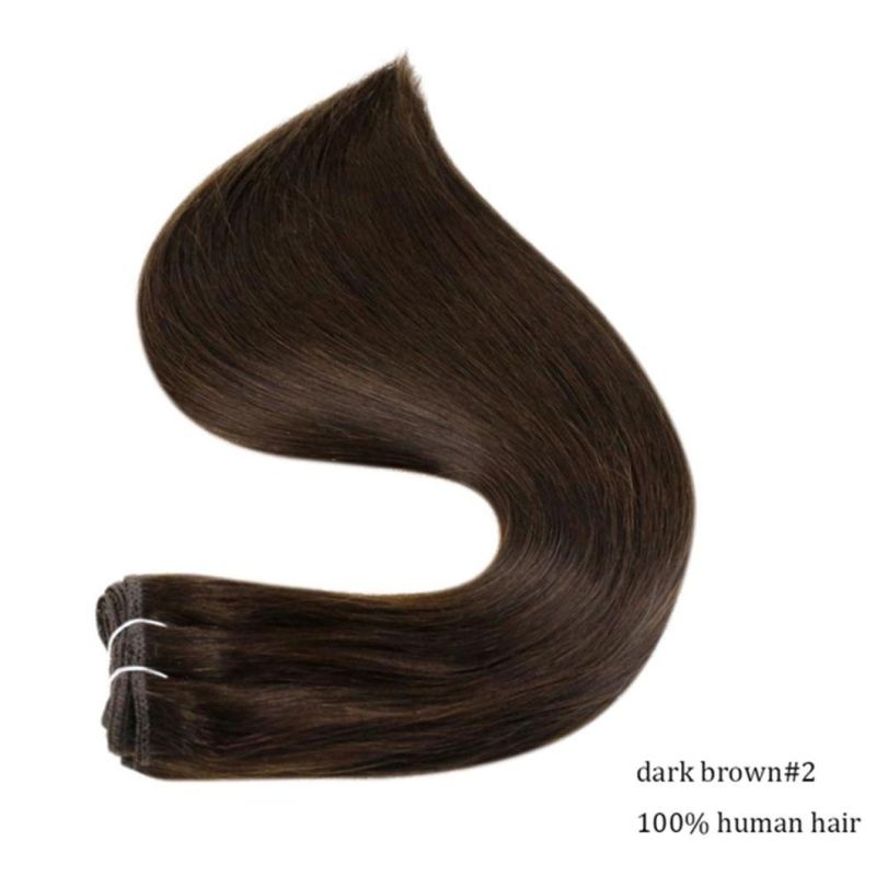 Hair Weft Extensions Human Hair 14-24" Soft Hair Bundles for Women Hair Weaves Hair Extensions