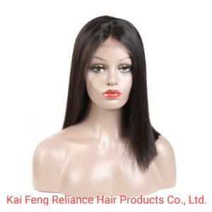 Human Hair Straight Lace Front Wig (RLS-005)