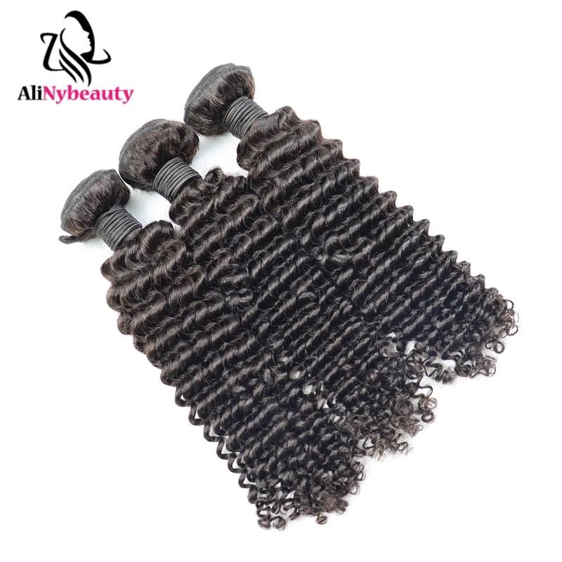 Alinybeauty Free Sample Double Drawn Cuticle Aligned Hair, Brazilian Hair Manufacturer, Human Hair Extension Bundle