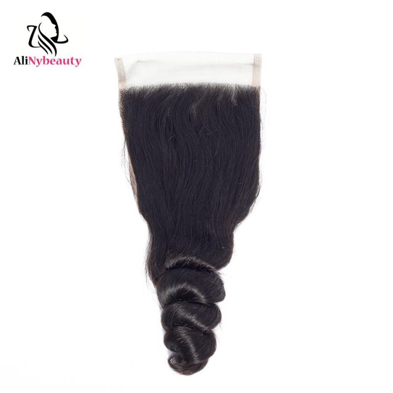 100% Human Hair Indian Virgin Hair Closure