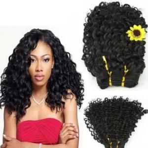 Hot Selling Remy Curly Hair Pieces Hair Wxtension