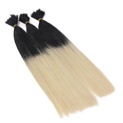 Wholesale Virgin Human Hair Weave Bundles Straight Blonde T1b 613 Ombre Hair Extensions