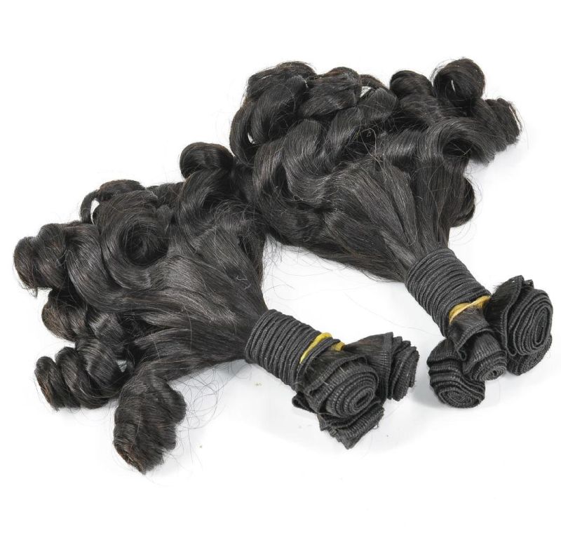 Brazilian Super Double Drawn Virgin Human Hair Weft (Fumi Curly)