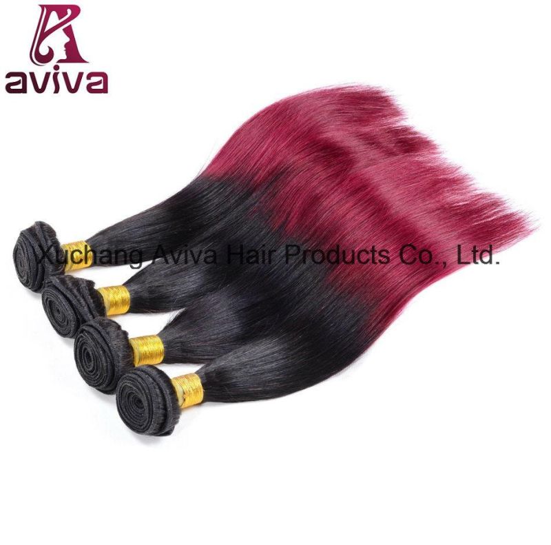 100% Human Hair Ombre Hair