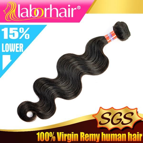 9A Grade 12" Malaysian Virgin Human Hair Extensions Body Wave