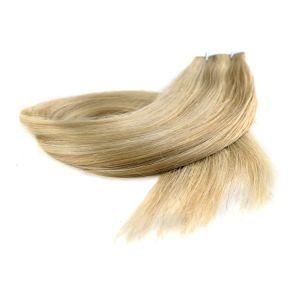 #P18/613 Skin Weft Brazilian PU Hair Extension Tape Remy Human Hair