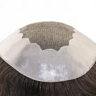 Fine Welded Mono Base with PU for Men - Best Toupee Wig for Durability