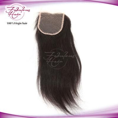 Wholesale Price 4*4 Lace Virgin Human Hair Straight Lace Closure