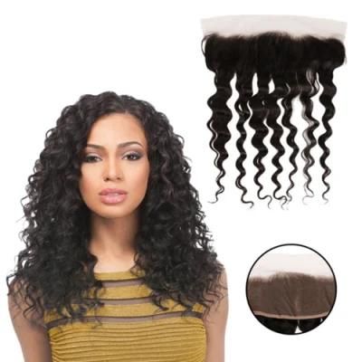 Kbeth Wholesale Deep Wave Bundles with Lace Toupee 100% Virgin Hair Remy Brazilian Human Hair Bundles with Lace Toupee From China Factory