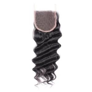 Virgin Cuticle Aligned Human Mink Peruvian Hair Closure Vendors