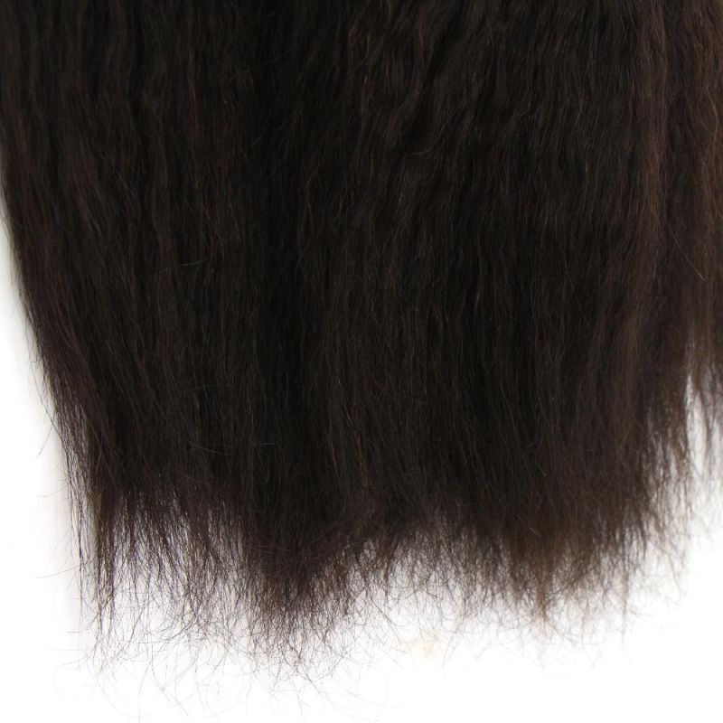 Kinky Straight Brazilian Human Hair Bundles