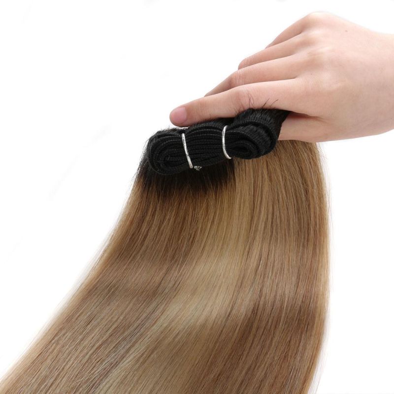 Unprocessed Brazilian Straight Wholesale 24inch Ombre Human Hair Extensions Weave Bundles