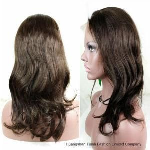 22&quot; European Hair 180% Customized Full Lace Wig Swiss Lace