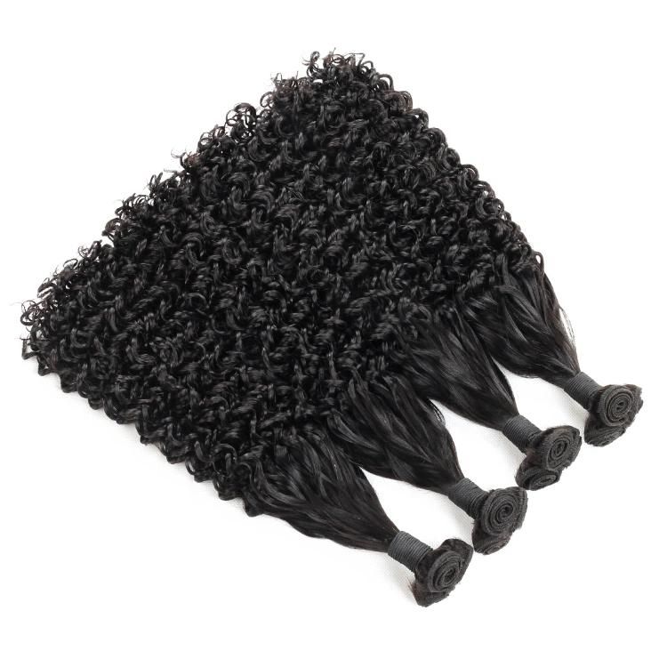 Double Drawn Silky Straight Curky Ends Funmi Hair Bundles Wholesale Hair Extensions