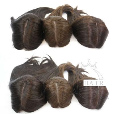 Helping These Ladies with Alopecia Thin Hair Loss Hair Problem - Top Quality Human Hair Silk Top Hairpieces Toppers