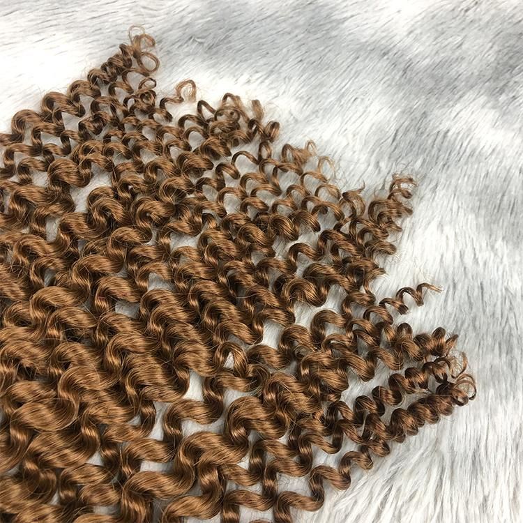 Wholesale Bulk Virgin Hair Kinky Curly 6mm Curly Human Hair Extension