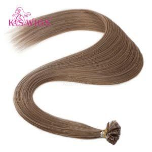 Nail Hair Brazilian Remy Human Hair Extension