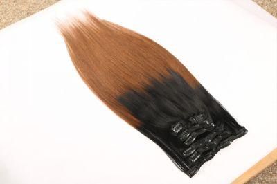 5 Clips Synthetic Hair Long Straight Clip in Hair Extensions False Hair Black Hair Pieces for Women