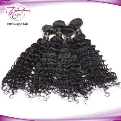 Unprocessed Human Hair Bundle Brazilian Virgin Deep Wave Bundles