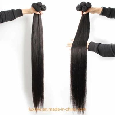 Hair Brazilian Straight Bundles 100% Human Hair Remy Hair Weave 3/ 4 Bundles Deal Natural Color 8&quot;-40&quot; Hair Extensions