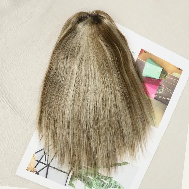 Unprocessed Natural Yaki Kinky Straight Human Hair Ponytail Hair Extension