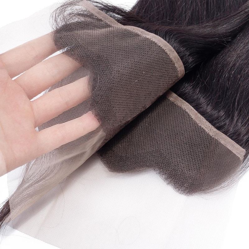 Hair Factory Wholesale Top Quality Straight 10A Human Hair Lace Closure Frontal