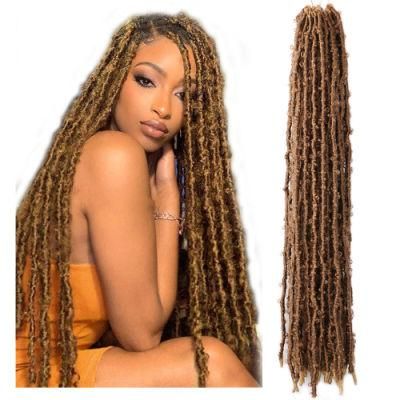 28inch Chinese Dreadlocks Hair Extensions Box Butterfly Locs Crochet Braiding Hair