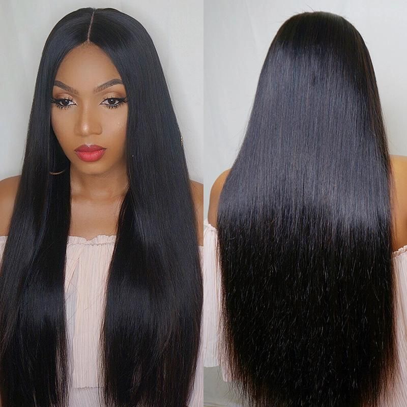 13*6 Lace Frontal Wig Virgin Human Hair Straight