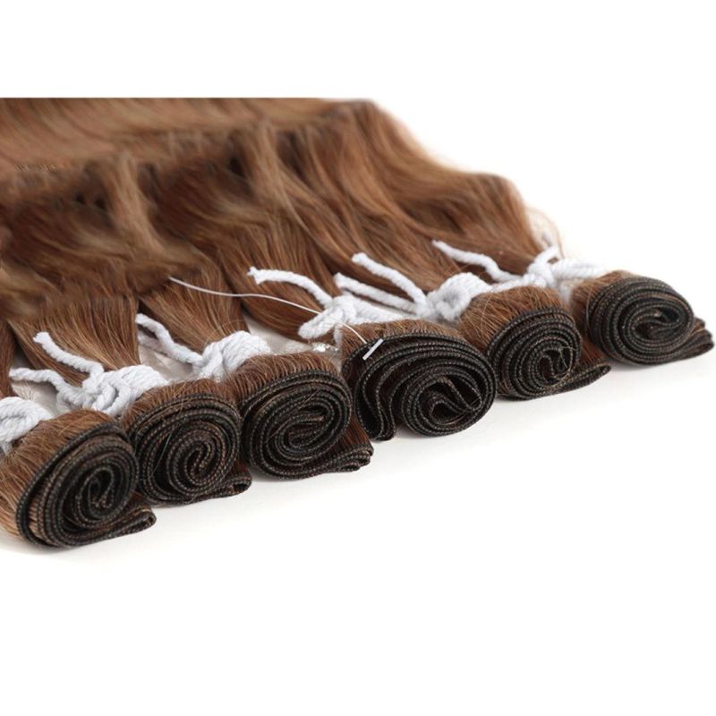 Water Wave Brazilian Human Hair Bundles Hair Extensions Ombre Blond Remy Hair Weave Bundles 20 Inches