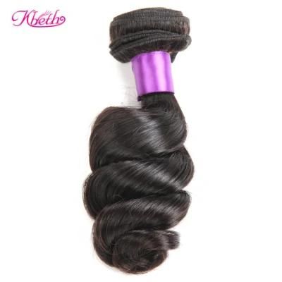 Kbeth Human Hair Weave for Black Ladies Christmas Gift Aibaba Stores Fashion 20 Inch Custom Logo Accept Loose Wave Hair Weft Wholesale