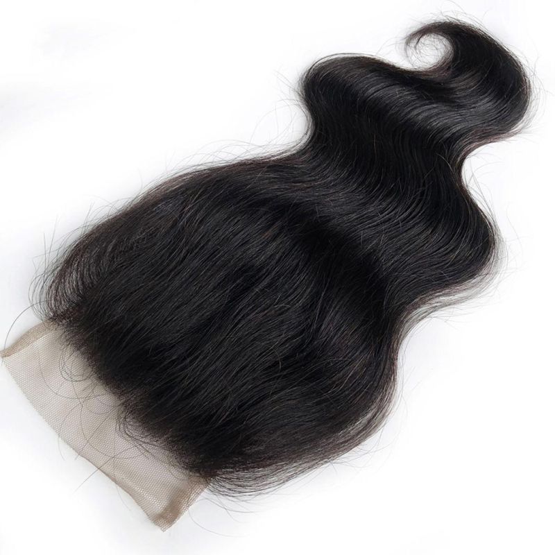 Brazilian Human Hair Bundles with Closure Transparent Closure with Bundles Loose Wave Bundles with Closure Body Weave Short Hair Extensions