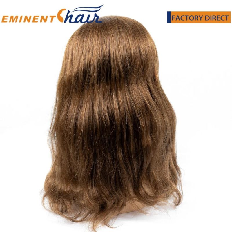 Custom Made Remy Hair Welded Mono Lace Full Wig for Women