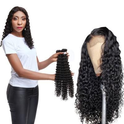 Angelbella New Styles Cheap Brazilian Hair Deep Wave Virgin Hair Bundles Weft 100% Natural Human Hair Weave