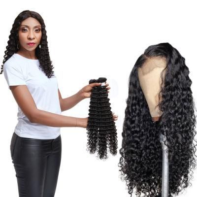 Angelbella New Styles Cheap Brazilian Hair Deep Wave Virgin Hair Bundles Weft 100% Natural Human Hair Weave