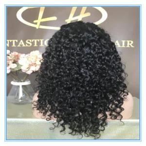 High Quality Natural Color Human Hair Lace Wig with Factory Price Wig-006