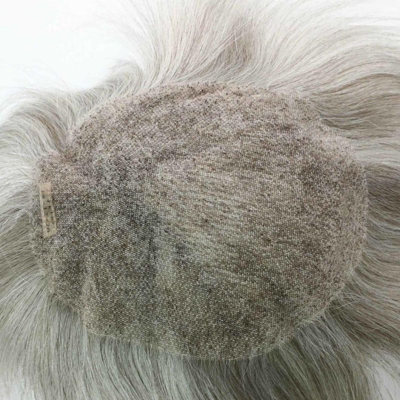 Custom Made Lace Men′s Human Hair Toupee