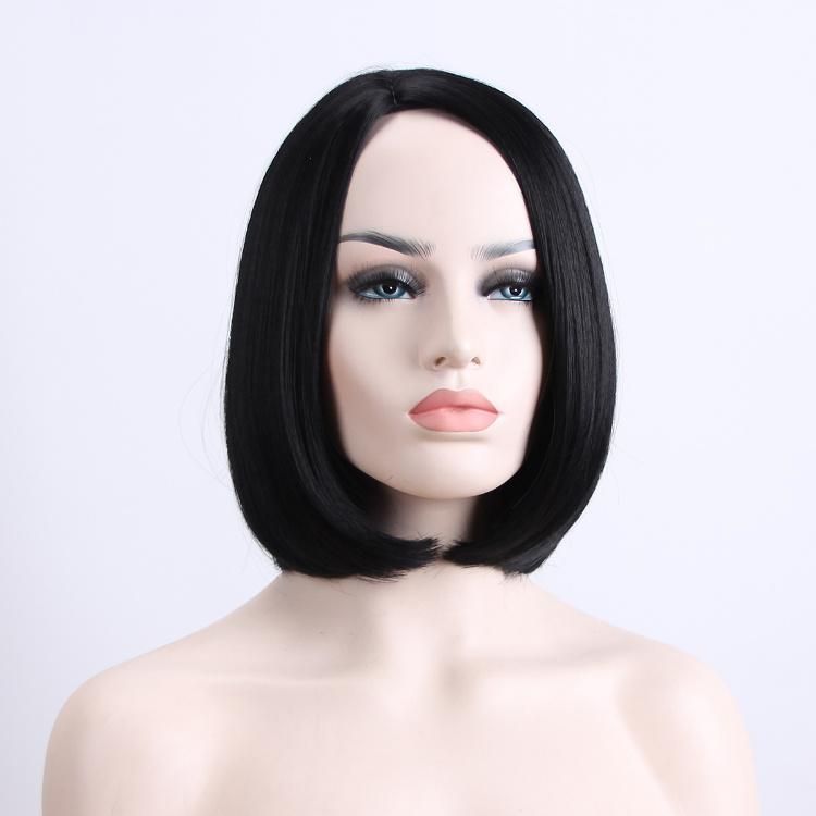 Wholesale Synthetic Short Bob Straight Wig Natural Wig
