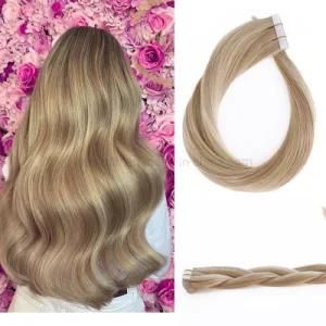 P#18-22 Salon Quality Tape Remy Human Hair Extension in Wholesale Price