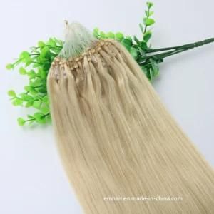 Wholesale Cheap High Quality Grade 6A Silky Straight Indian Remy Microring Hair Extension