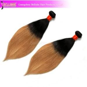 Ombre Color 1b/27 Straight Virgin Indian Human Hair