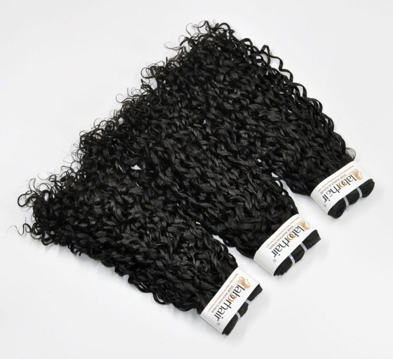 Brazilian Super Double Drawn Virgin Human Hair Weft (Bouncy Curly or Smooth Curly)